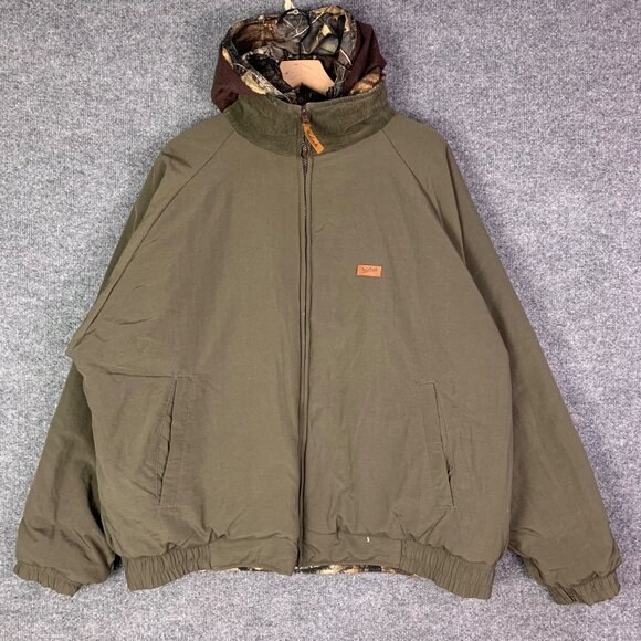 Woolrich MG3 Multi‎ Guard RealTree Camo Reversible Thermore Full Zip  Jacket 2XL - Picture 2 of 11